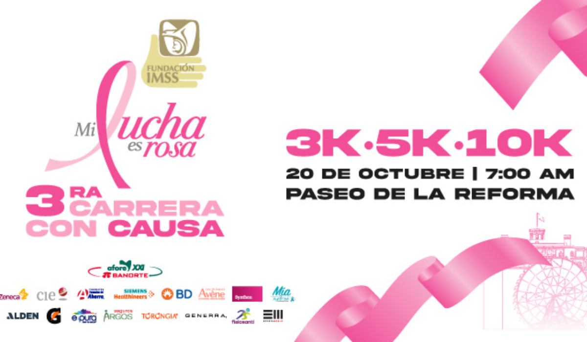 3ª Carrera Fundación IMSS Mi Lucha es Rosa