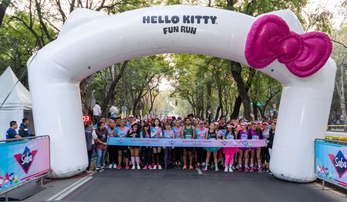 Hello Kitty Fun Run CDMX 2024