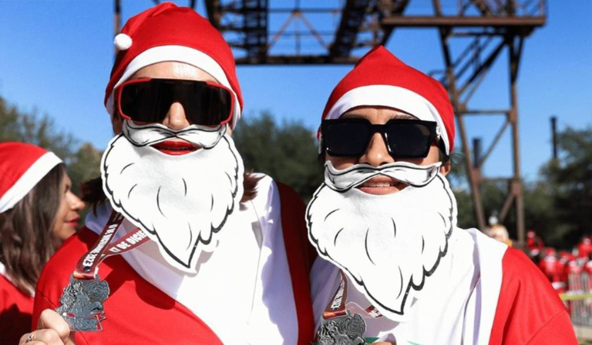 Run Santa Run Monterrey diciembre 2024