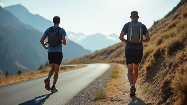 Diferencias clave entre correr en asfalto y montaña