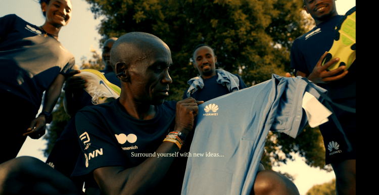 huawei eliud kipchoge reloj running llega al élite