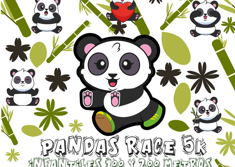 Pandas Race 5K & Infantiles 2026 en Chapultepec