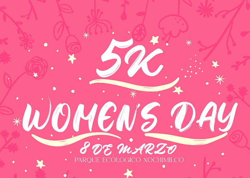 5K Woman's Day 2026: Carrera en Xochimilco CDMX