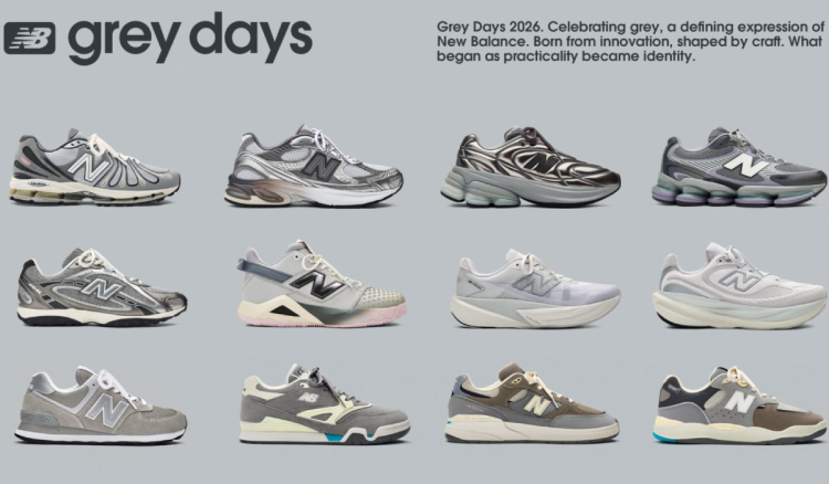 dónde surge días grises de new balance