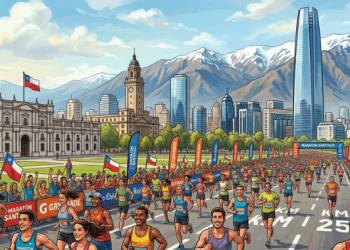 Maratón de Santiago Chile: Recorrido y Altimetría 2025