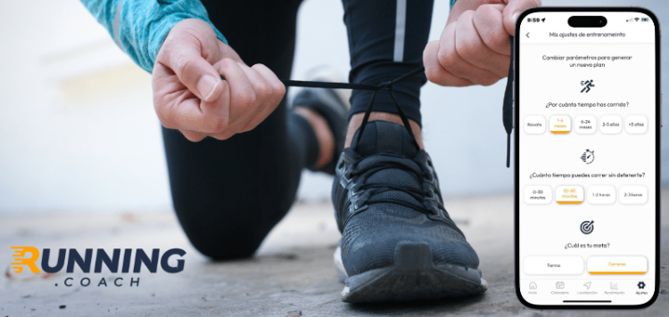 Plan de entrenamiento para correr con running.COACH