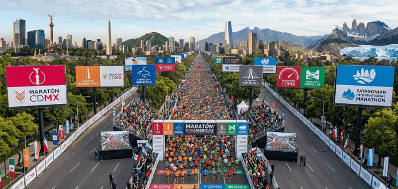Maratones icónicos de América Latina: rutas y datos clave