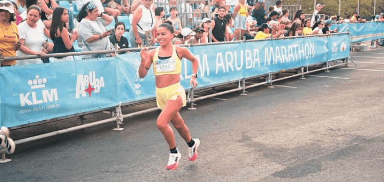 Media maratón de Aruba: podio histórico para Chile