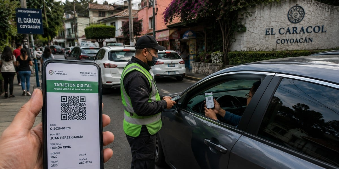 permiso para circular cerca del Estadio Banorte mundial 2026