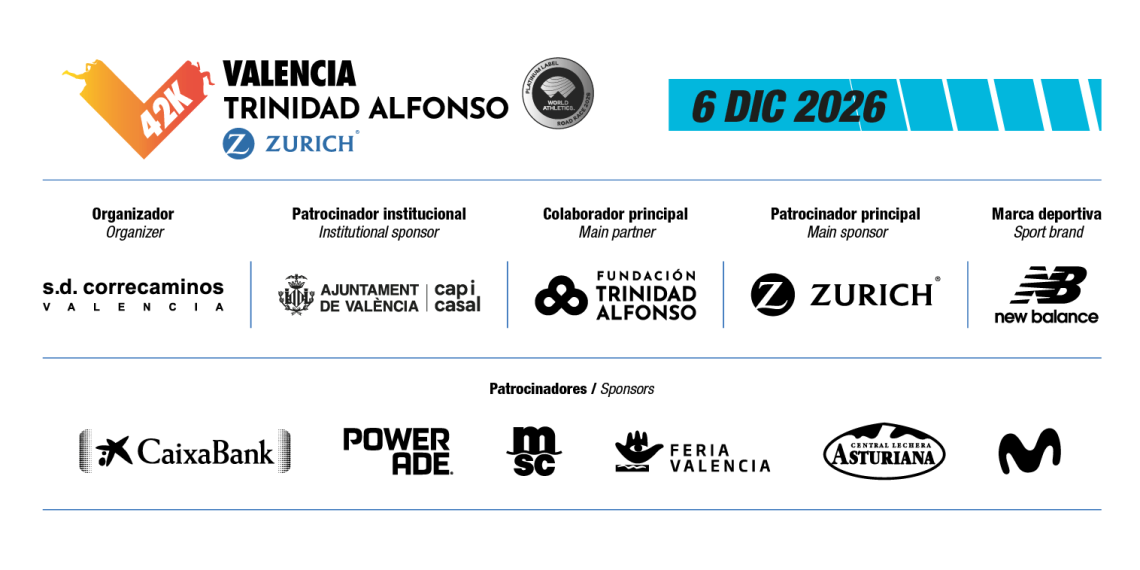Voluntariado Medio Maratón y Maratón Valencia 2026