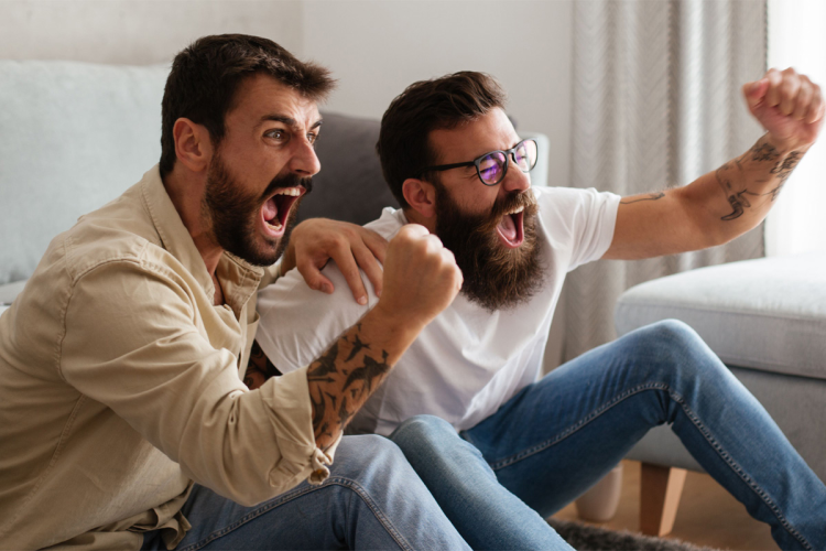 Por qué le gritamos a la televisión durante los partidos de futbol