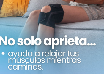 Rodillera Phiten para el dolor de rodilla