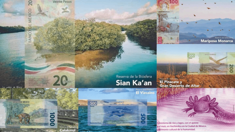 Paisajes de los billetes mexicanos: guía de viaje