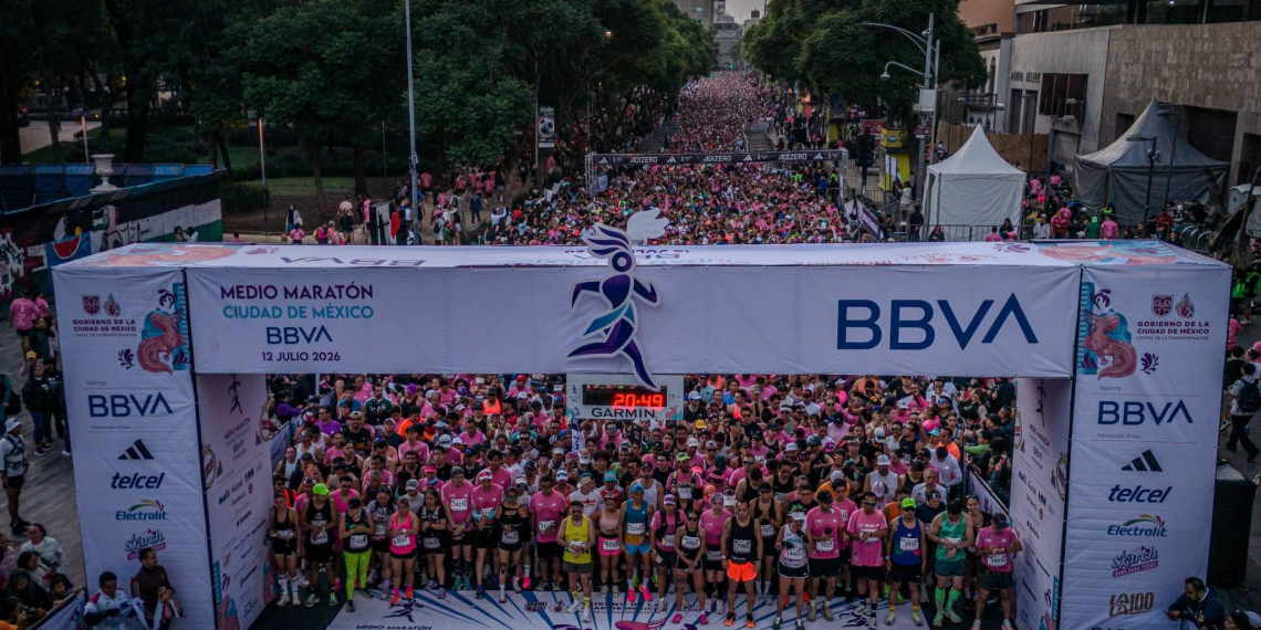 Medio maratón ciudad de México 2026: capital del running